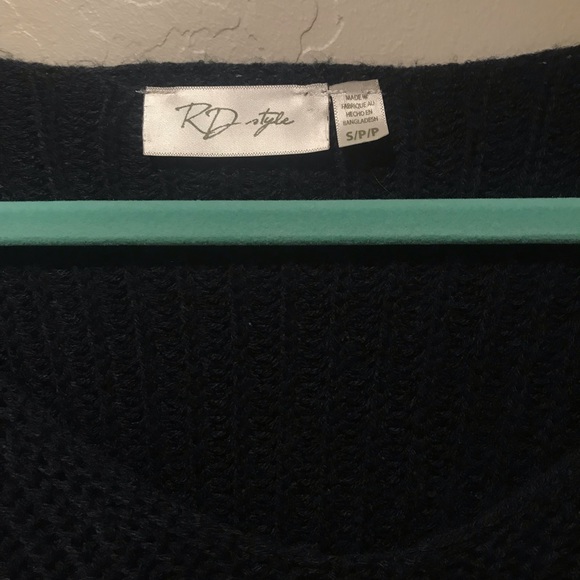 Oversized navy sweater - Picture 2 of 4
